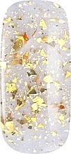 Топ для гель-лаку із золотою сухозліткою - Magic Girl Diamond Gold — фото N2