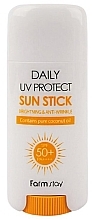 Духи, Парфюмерия, косметика Солнцезащитный стик - FarmStay Daily UV Protect Sun Stick SPF50+PA++++