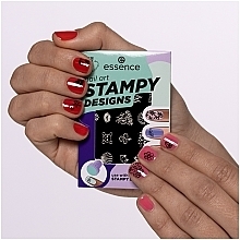 Пластина для стемпинга - Essence Nail Art Stampy Designs — фото N3