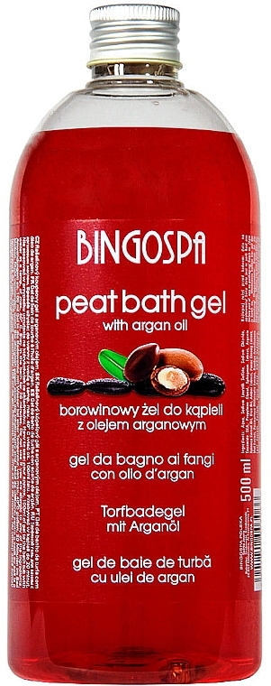 Торфяной гель для душа с маслом аргании - BingoSpa Peat Bath Gel With Argan Oil