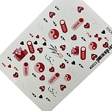 Духи, Парфюмерия, косметика Дизайнерские наклейки для ногтей "Color 0053" - StickersSpace