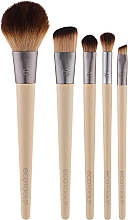 Парфумерія, косметика Набір пензлів "1606", 5 шт. - Ecotools Start The Day Beautifully Make-Up Set (brush/5pc)