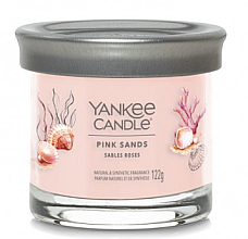 Духи, Парфюмерия, косметика Ароматическая свеча в стакане "Pink Sands" - Yankee Candle Singnature Tumbler 