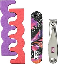 Набор для педикюра, вар.1 - UBU Tippy Toze Pedicure Pack (clippe/1pcs + nailfile/1pcs + accessories/2pcs) — фото N1