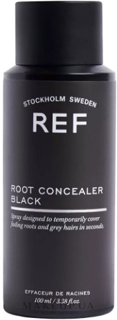 Консилер для тонирования корней волос, 100 мл - REF Root Concealer Spray — фото Black