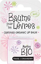 Духи, Парфюмерия, косметика Бальзам для губ "Клубника" - Marilou Bio Certified Organic Lip Balm