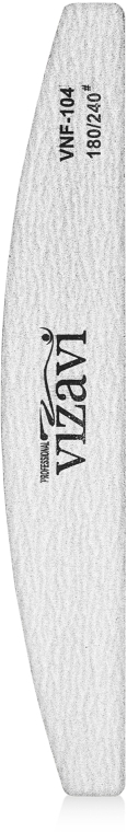 Пилочка у формі півмісяця для нігтів,  180 х 240 - Vizavi Professional