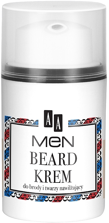 Крем для бороди та обличчя - AA Cosmetics Men Beard Face Cream — фото N2