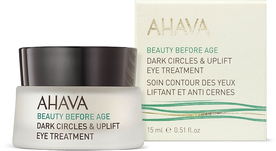 Ліфтинговий крем для шкіри навколо очей - Ahava Beauty Before Age Dark Circles & Uplift Eye Treatment — фото N2