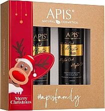 Парфумерія, косметика Набір - APIS Professional Mystic Oud Merry Christmas Set (sh/gel/300ml + b&h/balm/300ml)