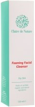 Пінка для вмивання для сухої шкіри - Claire de Nature Foaming Facial Cleanser Dry Skin — фото N3