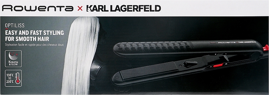 Выпрямитель для волос - Rowenta x Karl Lagerfeld Optiliss II SF321LF0 — фото N2