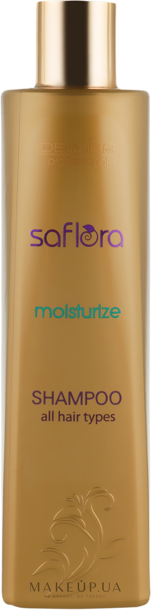 Зволожувальний шампунь для усіх типів волосся - Demira Professional Saflora Moisturize — фото 300ml