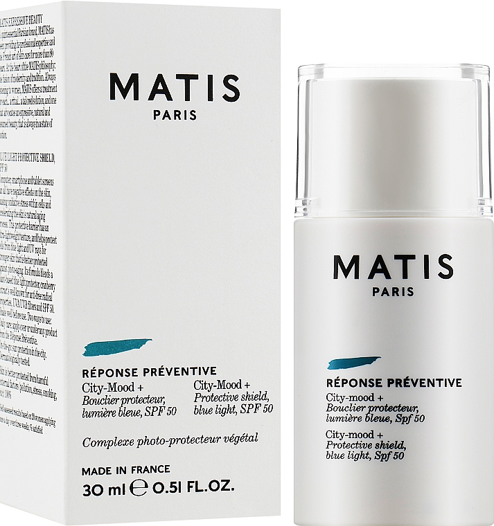 Денний крем для обличчя - Matis Reponse Preventive City-Mood + SPF 50 — фото N2