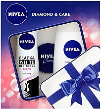 Духи, Парфюмерия, косметика Набор - NIVEA Diamond & Care (sh/gel/250ml + deo/150ml + cr/30ml)