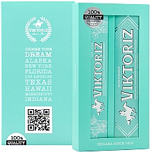 Набір "Лікувальний" - Viktoriz Indiana Gift Set (toothpaste/100ml + toothbrush/1pcs) — фото N2