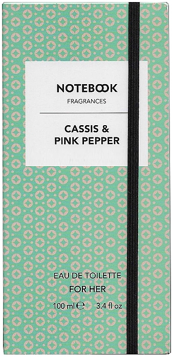 Notebook Fragrances Cassis & Pink Pepper - Туалетная вода — фото N2