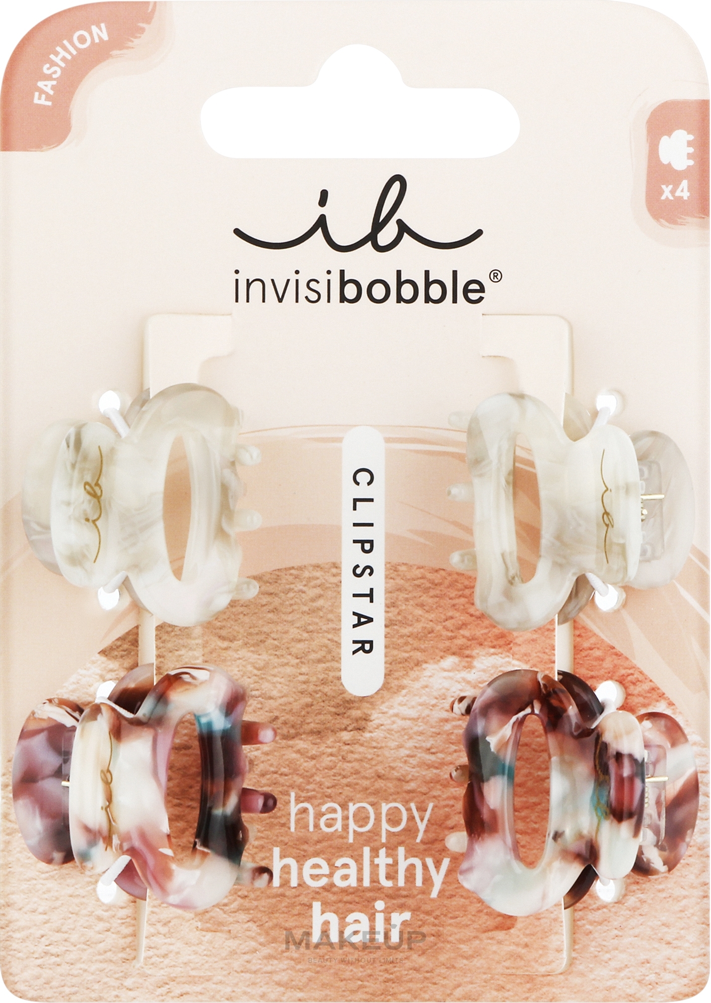 Заколка для волосся - Invisibobble Clipstar Petit Bijoux — фото 4шт