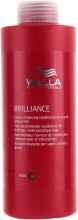 Кондиціонер для сильного і жорсткого фарбованого волосся - Wella Brilliance Conditioner — фото N1