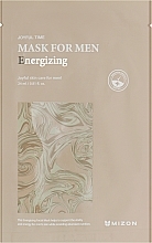 Бодрящая маска для лица для мужчин - Mizon Joyful Time Mask For Men Energizing — фото N1