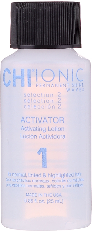 Перманентная завивка для волос состав 2 - CHI Ionic Permanent Shine Waves Selection 2 — фото N2