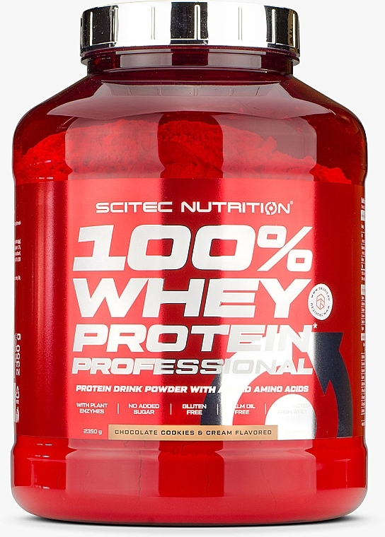 Протеїн сироватковий - Scitec Nutrition 100% Whey Protein Professional Chocolate Cookies & Cream — фото N1