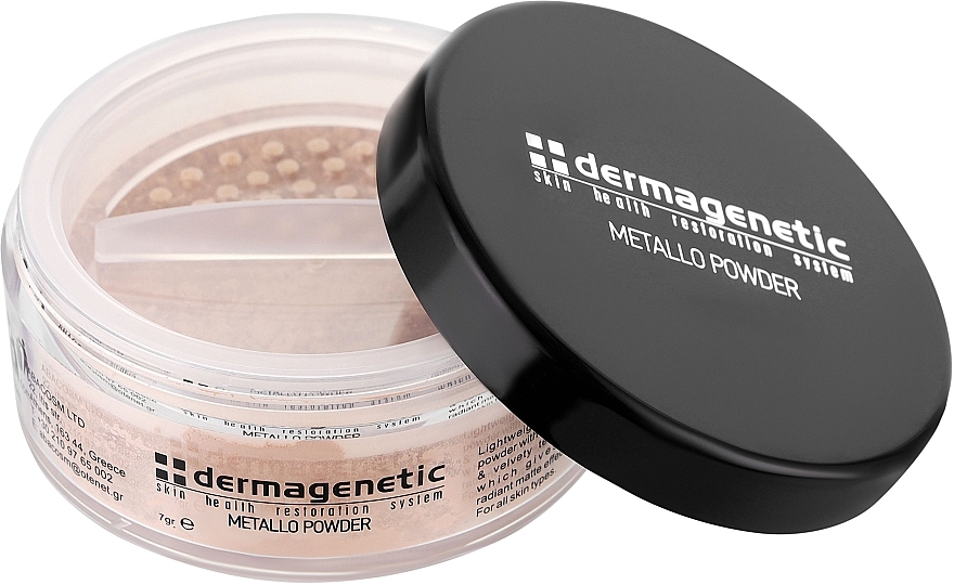 Мінеральна пудра для обличчя - Dermagenetic Metallo Powder — фото N3