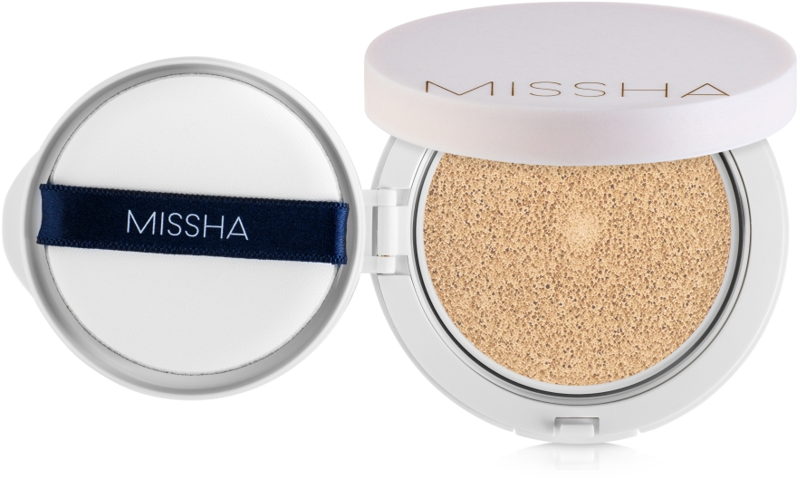 Набор - Missha M Magic Cushion SPF50+ PA+++ (tonal/15g + tonal-refill/15g + puff)