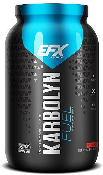Пищевая добавка «Карболин» с вишней и лаймом, в порошке - EFX Sports KarboLyn Fuel Cherry Limeade — фото N1
