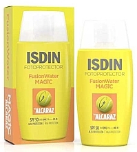 Парфумерія, косметика Сонцезахисний крем для обличчя - Isdin Fotoprotector Fusion Water Magic by Alcaraz SPF 50