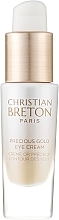 Крем для контуру очей з екстрактом трюфеля та колоїдним золотом - Christian Breton Eye Priority Precious Gold Eye Cream — фото N1