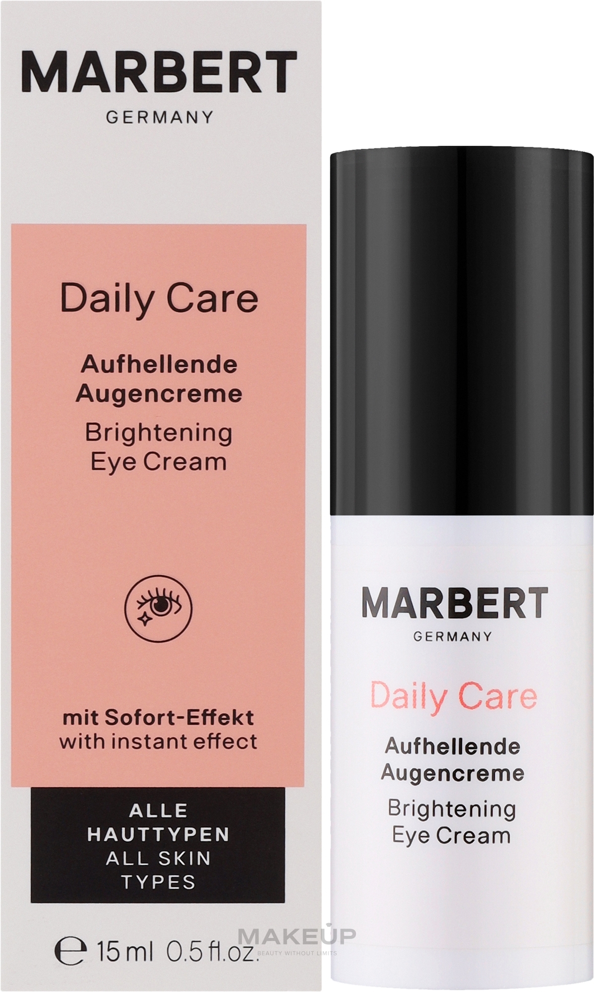 Осветляющий крем под глаза - Marbert Daily Care Brightening Eye Cream — фото 15ml