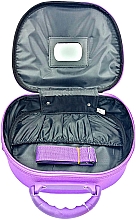 Косметичка "Скринька", M, 95320, фіолетова - Top Choice — фото N2