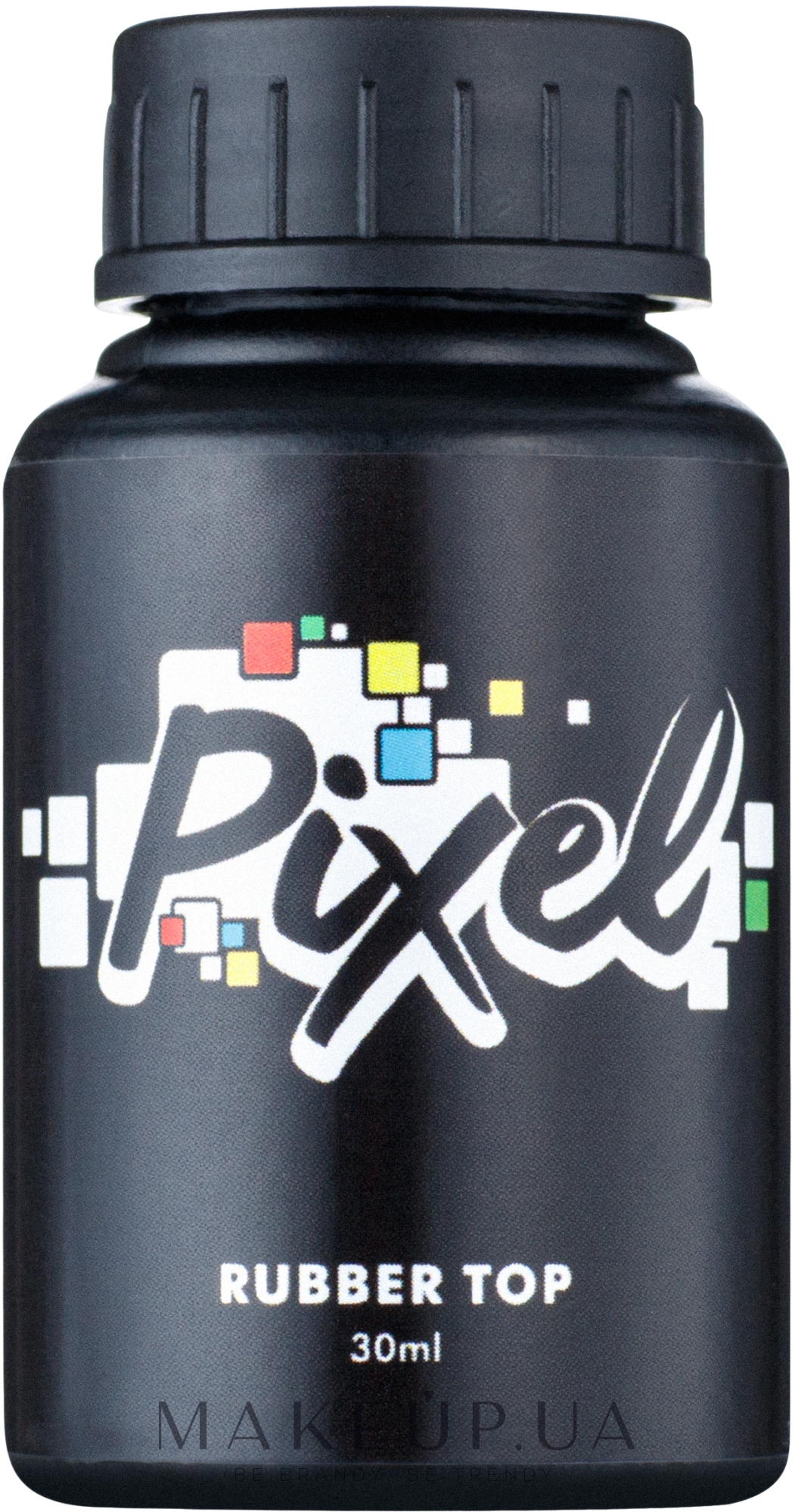 Каучуковый закрепитель для гель-лака - Pixel Rubber Top — фото 30ml