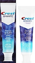 Отбеливающая зубная паста - Crest 3D White Arctic Fresh Icy Cool Mint — фото N6