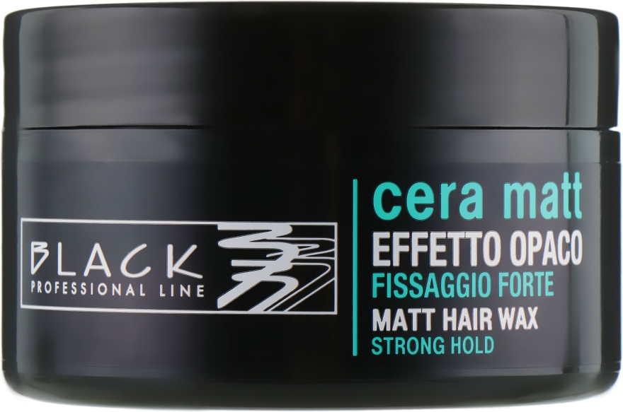 Воск с матовым эффектом - Black Professional Line Cera Matt Effetto Opaco  — фото N1