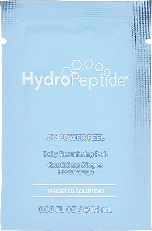 Омолаживающий пилинг в салфетках - HydroPeptide 5x Power Peel — фото N2