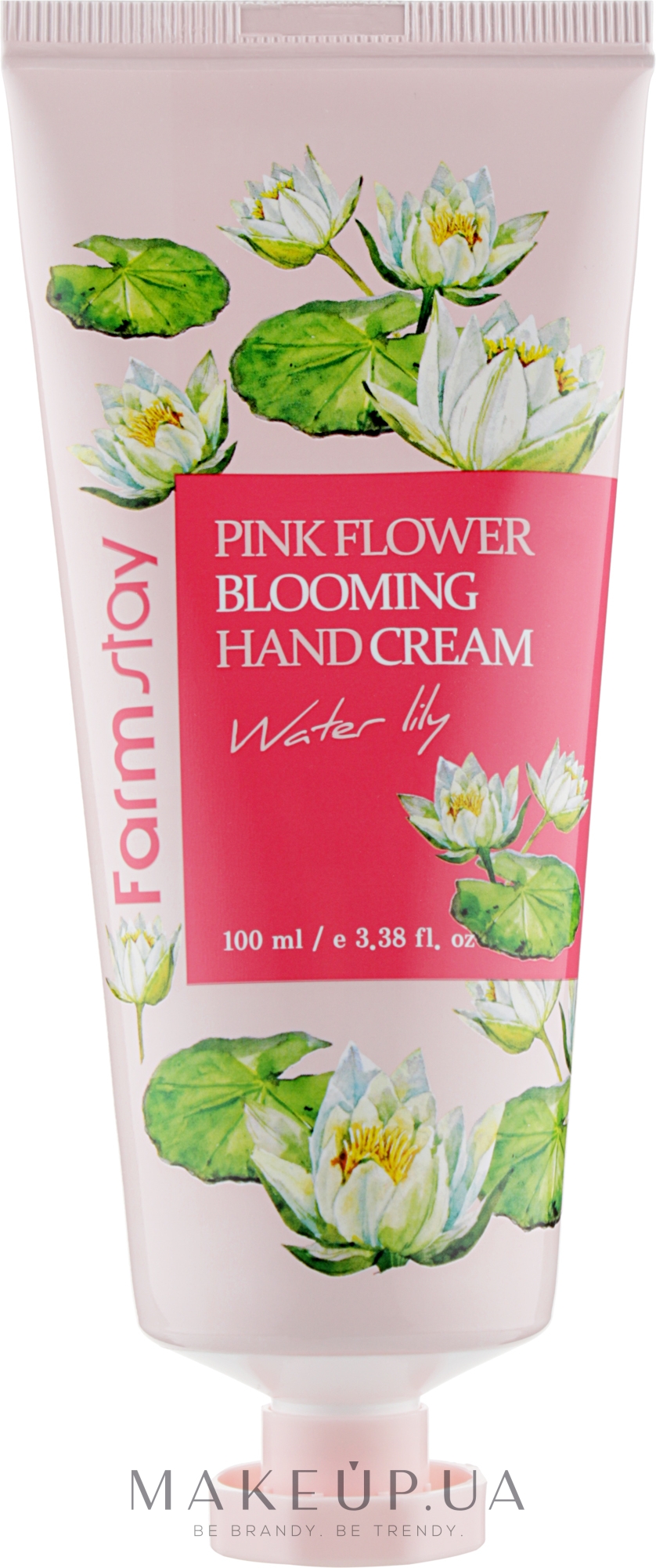 Крем для рук з екстрактом лілії - FarmStay Pink Flower Blooming Hand Cream Water Lily — фото 100ml