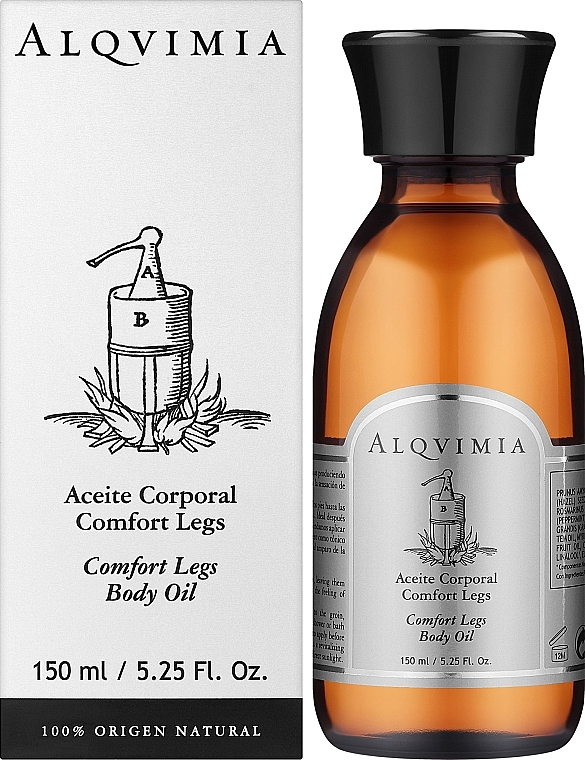 Олія для ніг - Alqvimia Comfort Legs Body Oil — фото N2