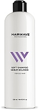 Шампунь бессульфатный для жирных волос "Sebum Balance" - HAIRWAVE Sulfate Free Shampoo Sebum Balance — фото N3