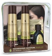 Парфумерія, косметика Набір - Macadamia Professional Nourishing Moisture Travel Kit (shm/100ml + cond/100ml + mask/30ml + oil/30ml)