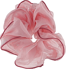 Резинка для волос P27148, d-13,5 см, розовая - Akcent — фото N1