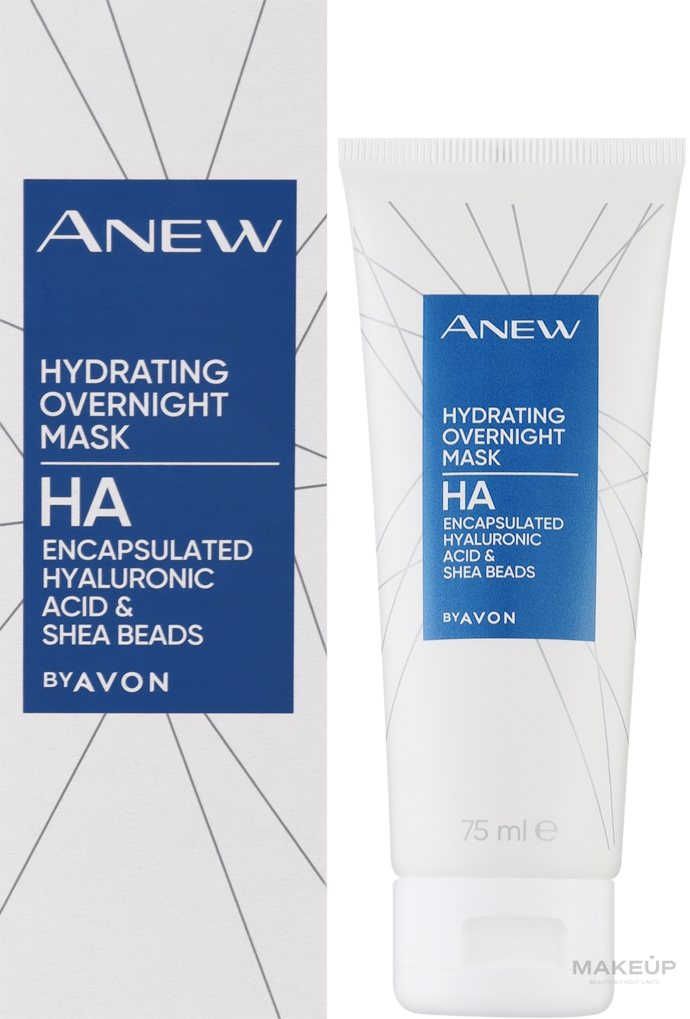 Нічна маска для обличчя «Глибоке зволоження» - Avon Anew Clinical Hydrating Overnight Mask — фото 75ml