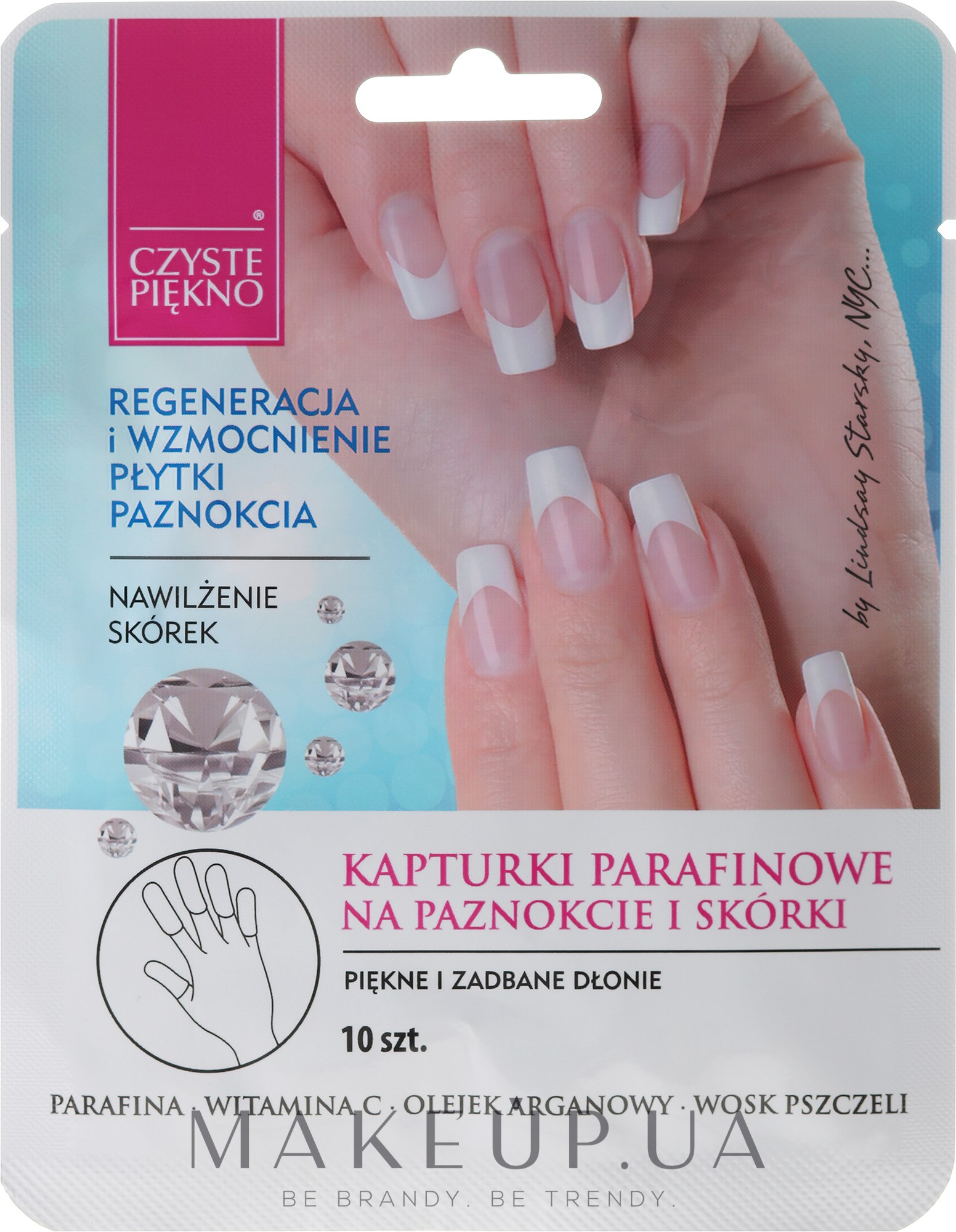 Маска-колпак для пальцев и ногтей - Czyste Piekno — фото 10шт