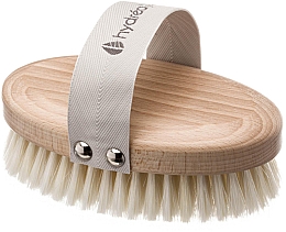 Щетка для сухого массажа с натуральной щетиной - Hydrea London Professional Spa Body Brush Natural Bristle — фото N1