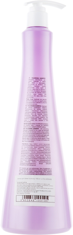 Шампунь для об'єму волосся - Lecher Volumizing Shampoo — фото N2