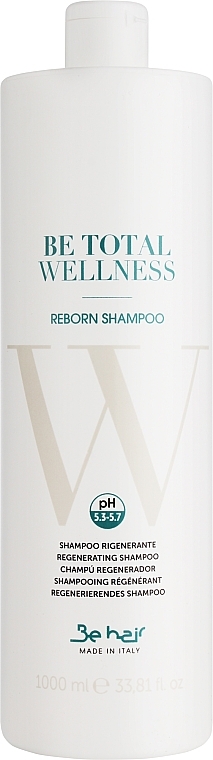 Регенерувальний шампунь для волосся - Be Hair Be Total Wellness Reborn Shampoo — фото N1