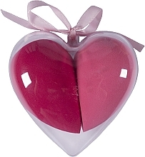 Губки для макіяжу "Hearts", 2 шт., 38310 - Top Choice — фото N2