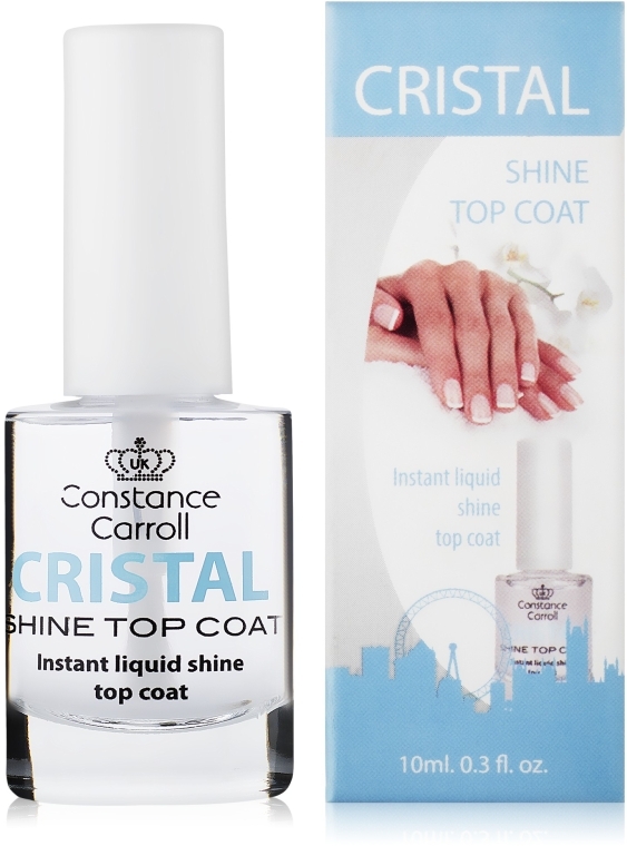 Сушка-покрытие для ногтей - Constance Carroll Cristal Shine Top Coat — фото N1
