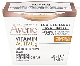 Интенсивный крем для лица - Avene Eau Thermale Vitamin Activ Cg Radiance Intensive Cream Eco-Refill (сменный блок) — фото N1
